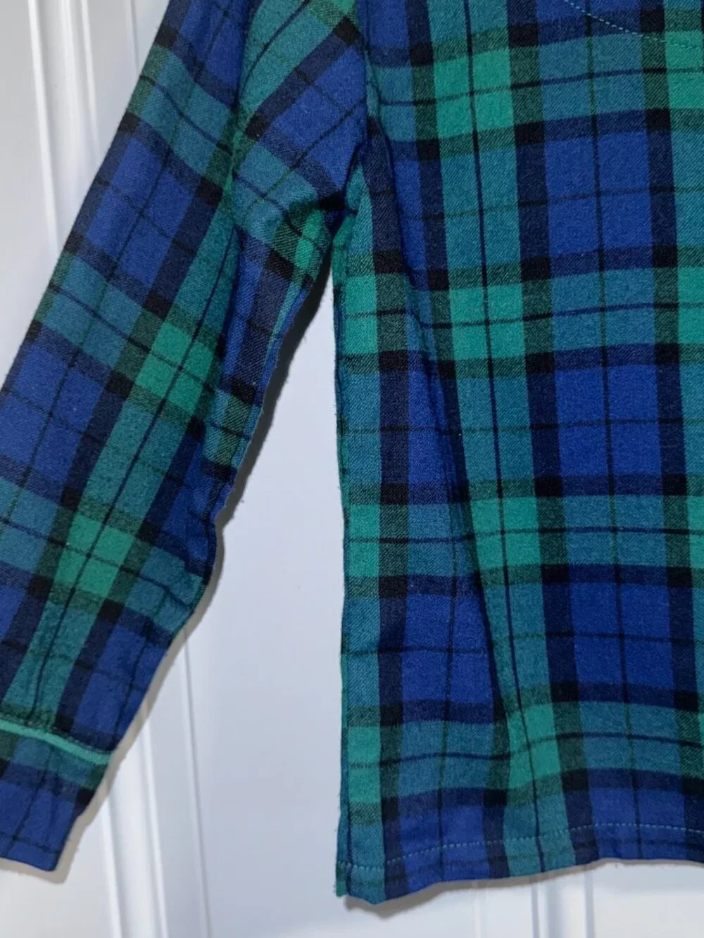Saint Eve Kids Navy/blue Plaid Pajamas